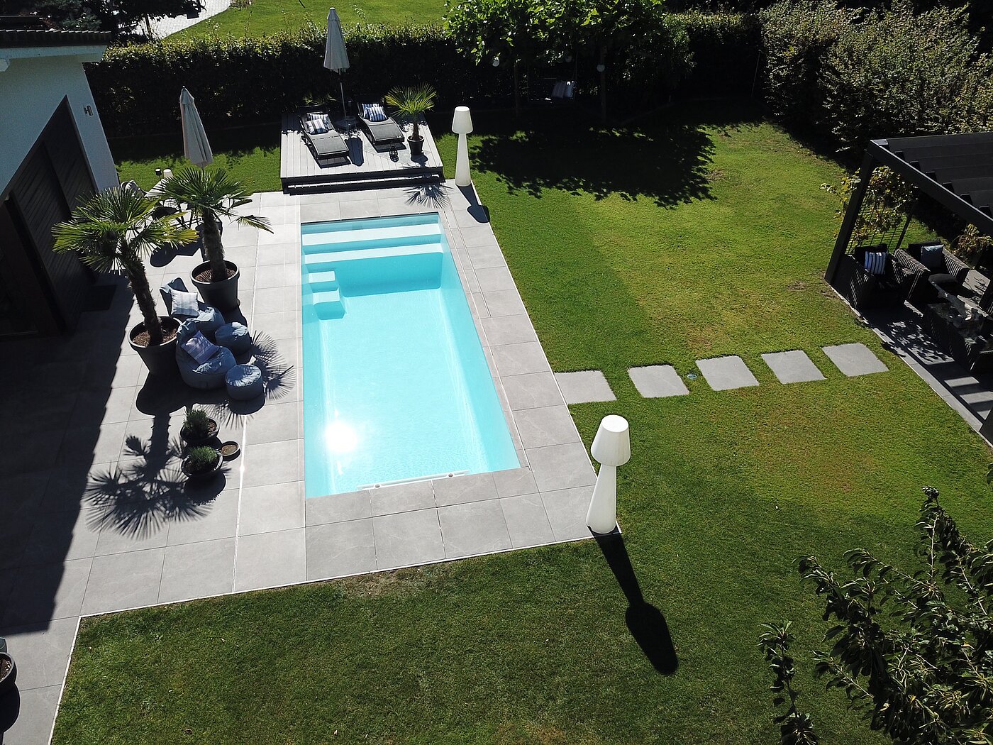 NORDIQ Pool von oben